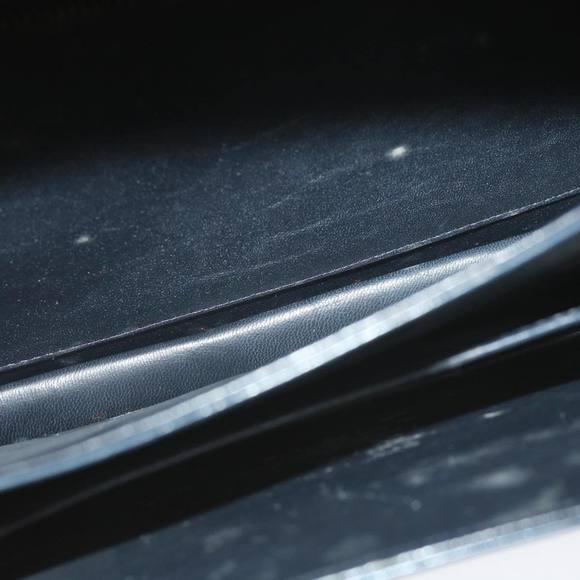 CELINE C Macadam Canvas Horse Carriage Shoulder Bag Navy Auth ar10605B - Picture 11 of 16